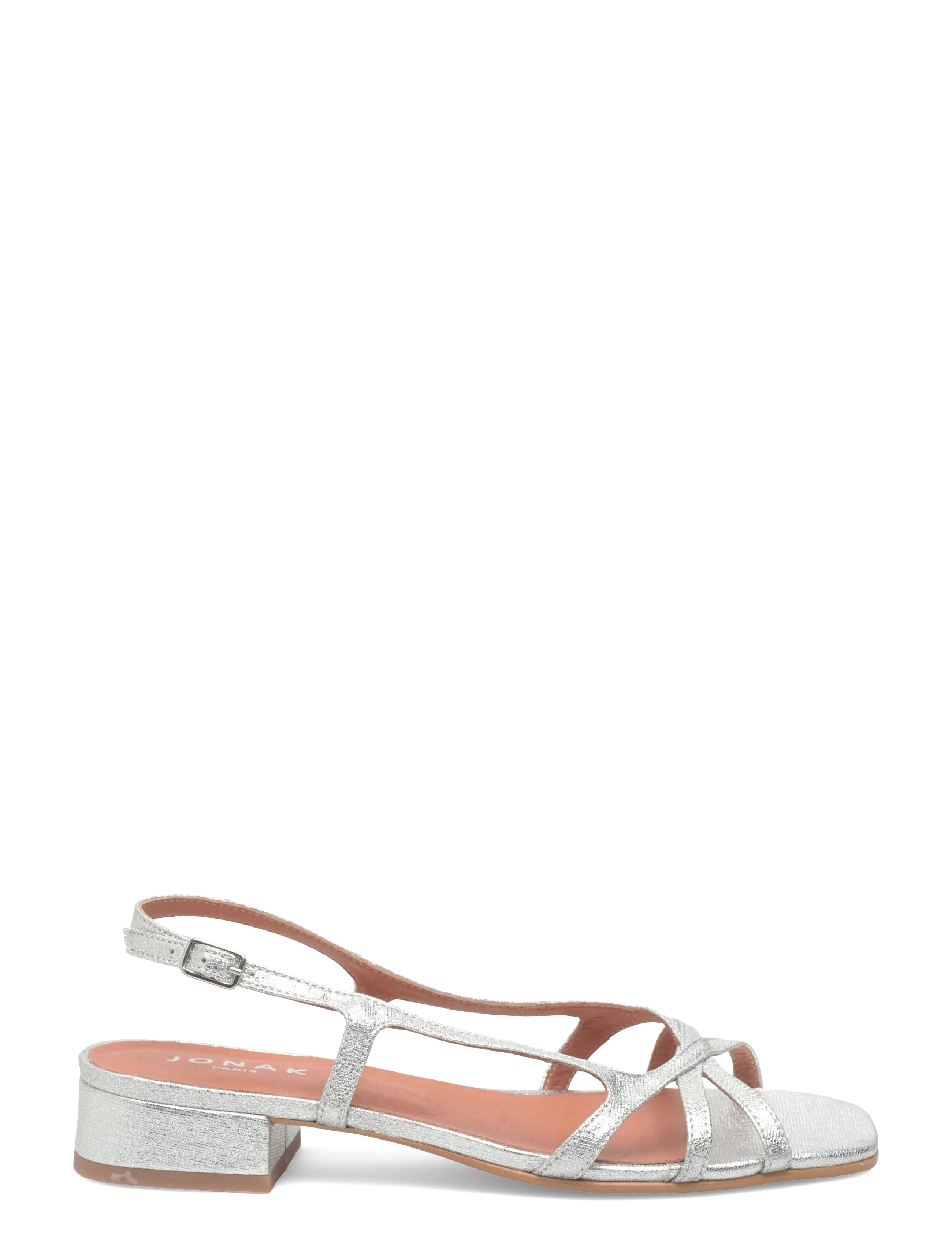 Jonak Paris - 225-ARGOS SYNTHE METALLISE - platta sandaler - argent - 1