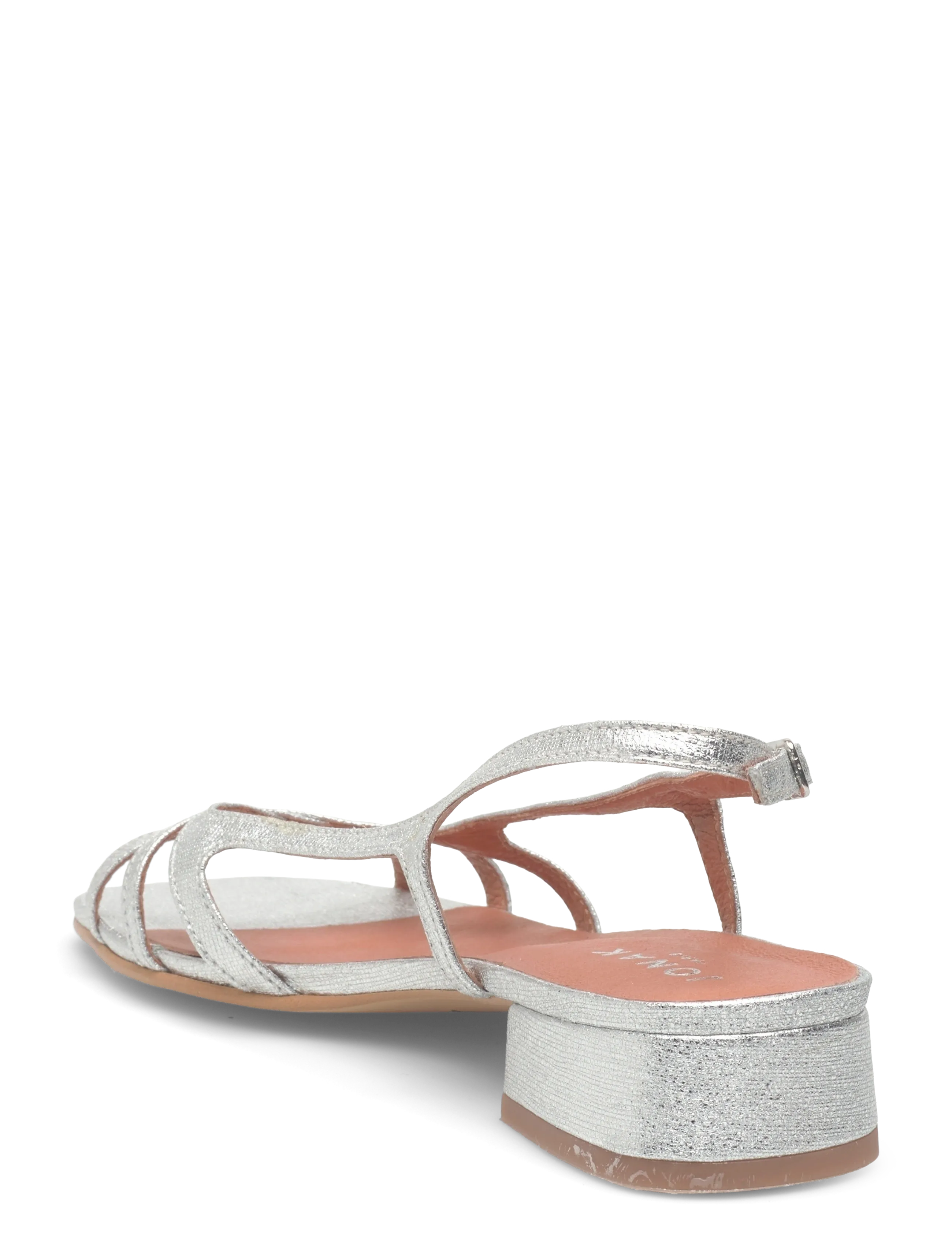 Jonak Paris - 225-ARGOS SYNTHE METALLISE - platta sandaler - argent - 2