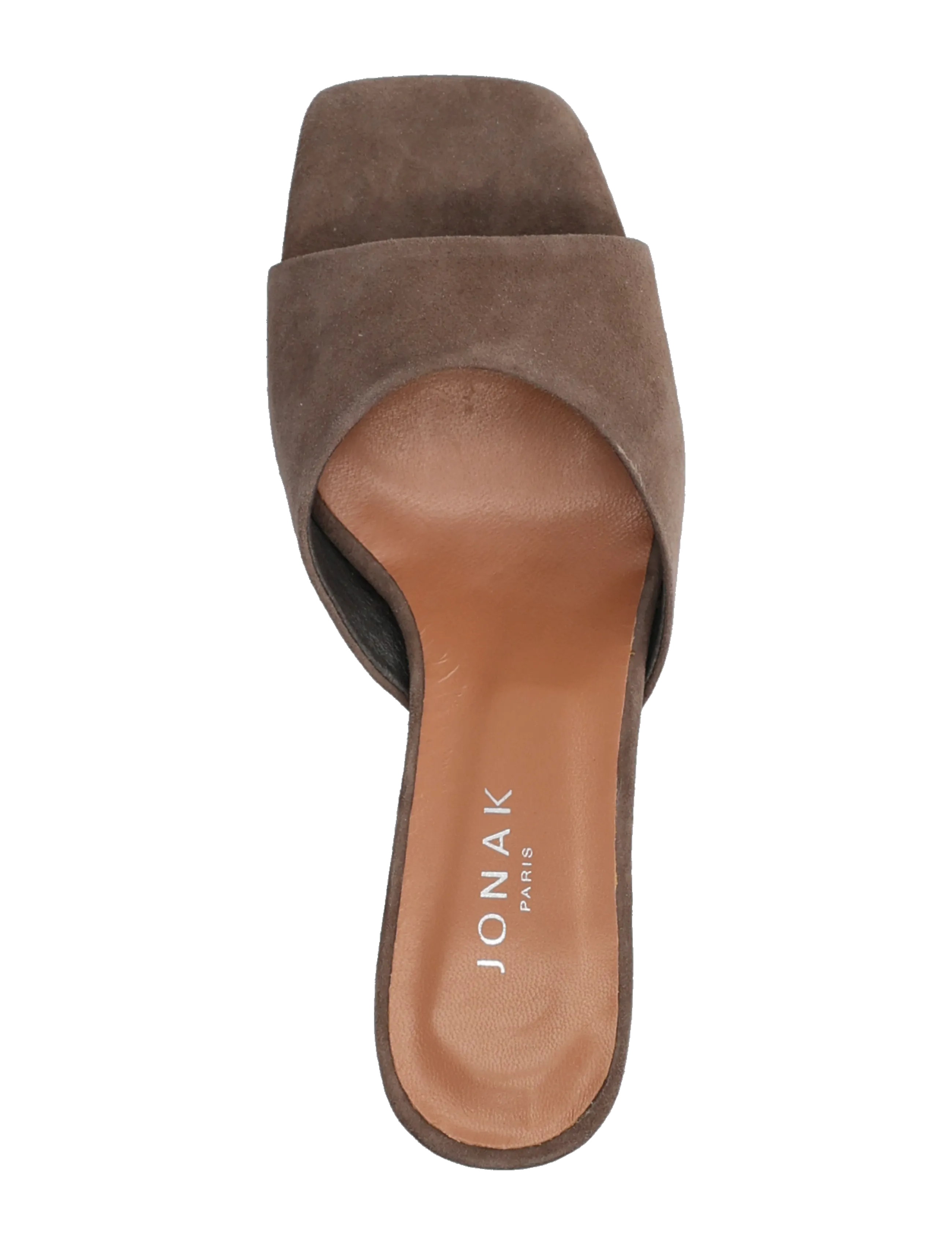 Jonak Paris - 264-DERIVE VELOURS Taupe - korolliset pistokkaat - taupe - 3