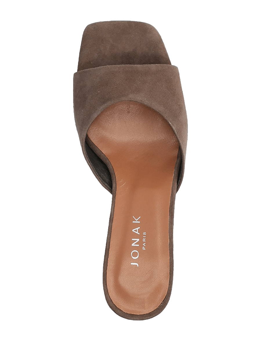 Jonak Paris - 264-DERIVE VELOURS Taupe - kontsaga muula-kingad - taupe - 3
