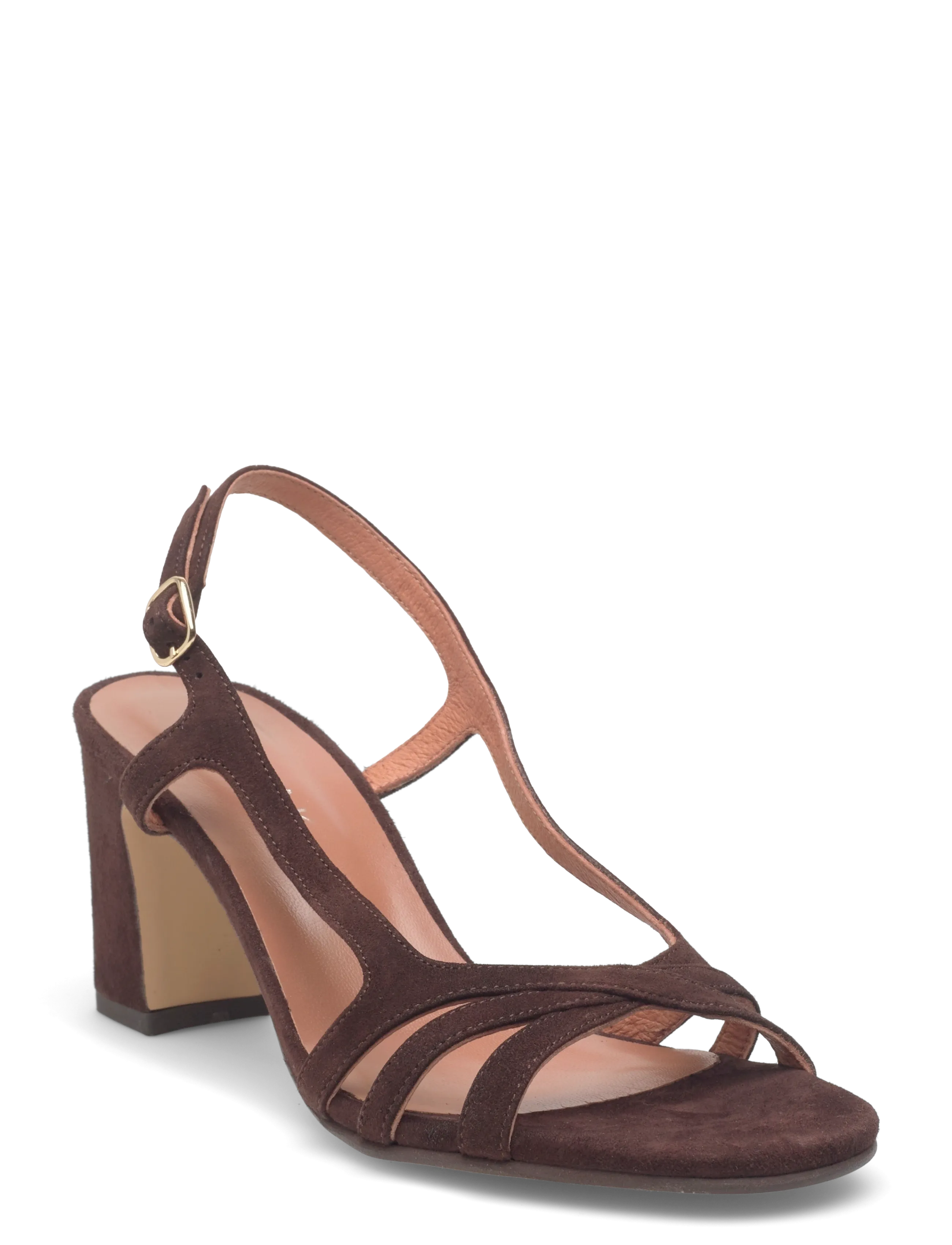 Jonak Paris 088-VAIANA VELOURS - Kontsaga sandaalid - MARRON / brown