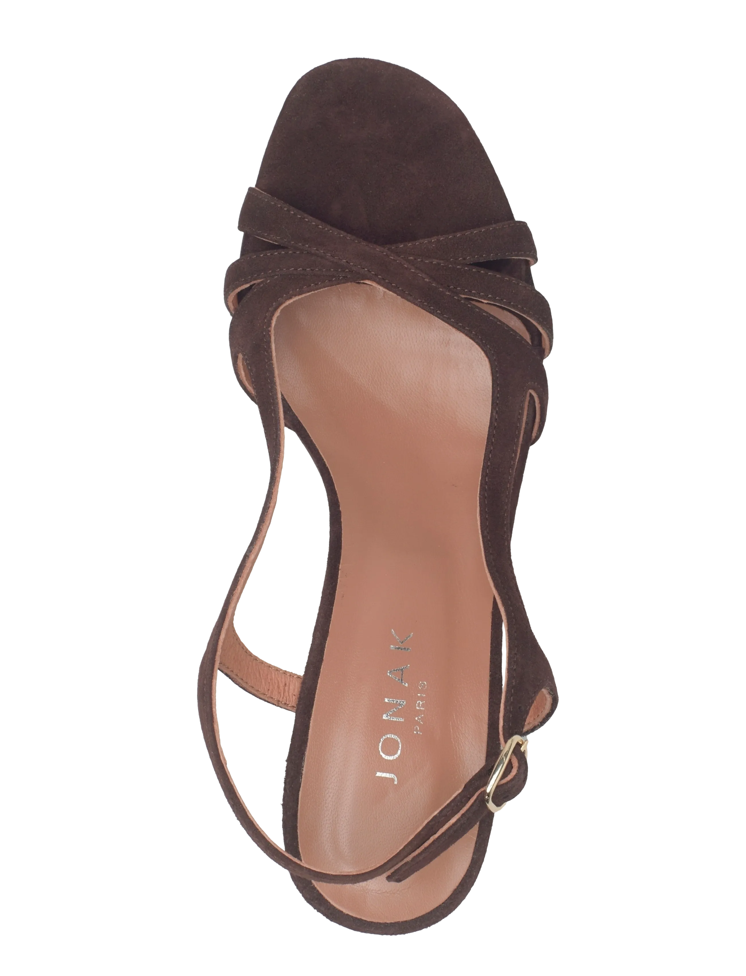 Jonak Paris - 088-VAIANA VELOURS - festmode zu outlet-preisen - marron - 3