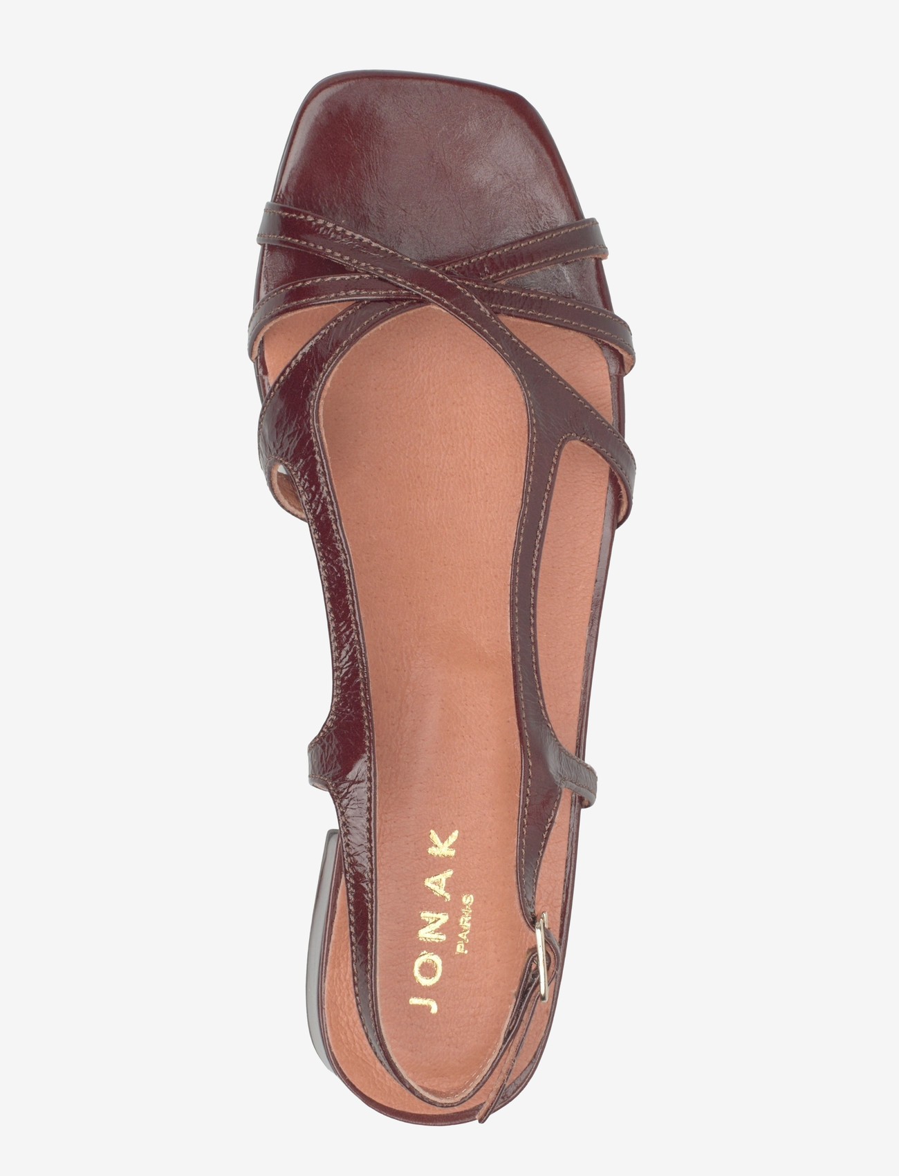 Jonak Paris - 225-ARGOS CUIR BRILLANT - flade sandaler - marron - 3