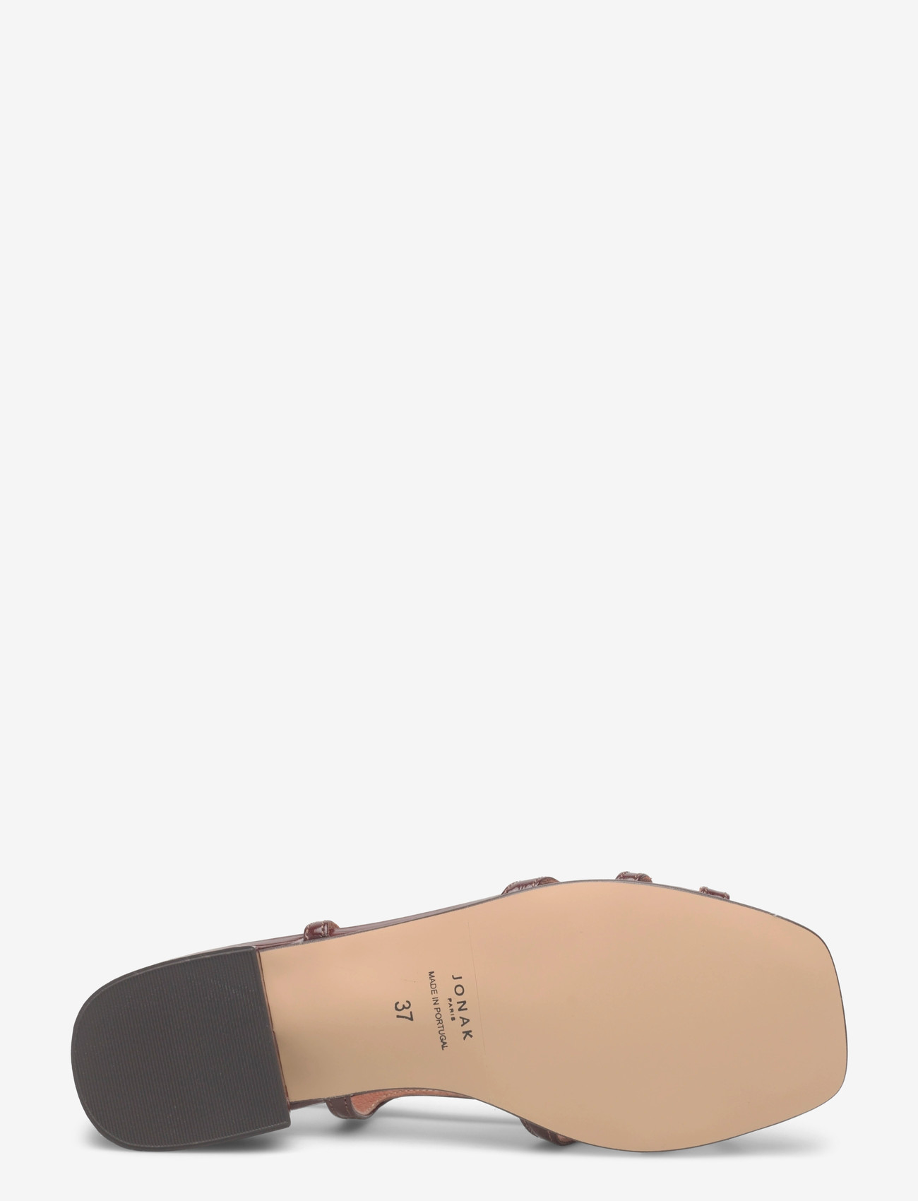 Jonak Paris - 225-ARGOS CUIR BRILLANT - flade sandaler - marron - 4