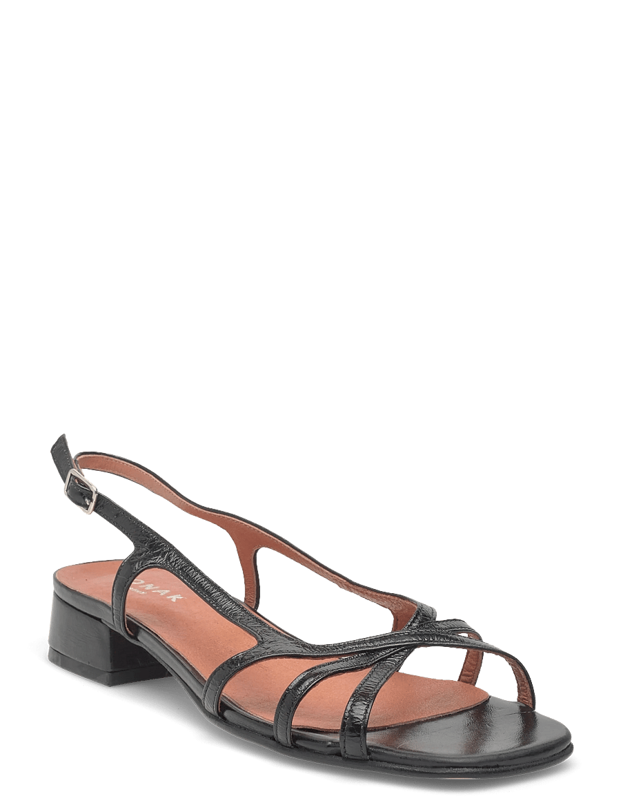Jonak Paris - 225-ARGOS CUIR BRILLANT - flade sandaler - noir - 0