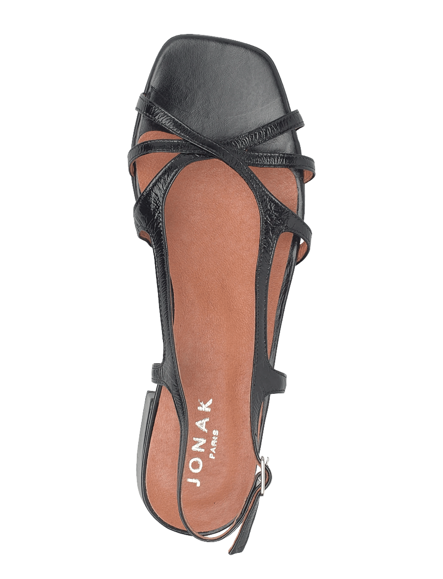 Jonak Paris - 225-ARGOS CUIR BRILLANT - flade sandaler - noir - 3