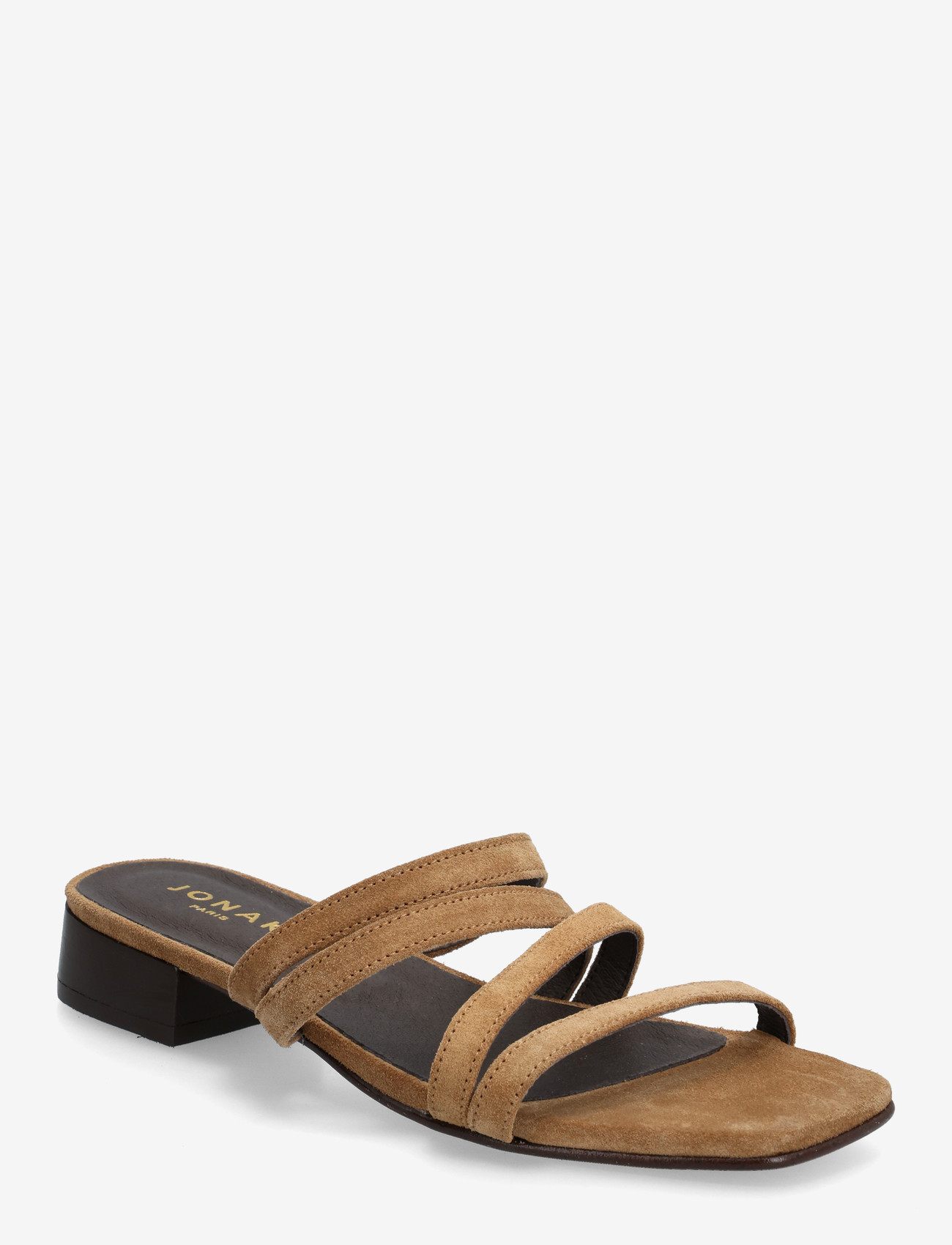 Jonak Paris - 225-ALPILLES CROUTE - flat sandals - cognac - 0