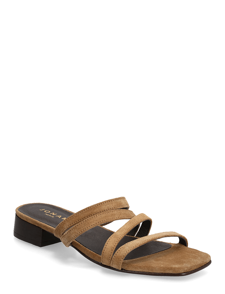 Jonak Paris - 225-ALPILLES CROUTE - madalad sandaalid - cognac - 0