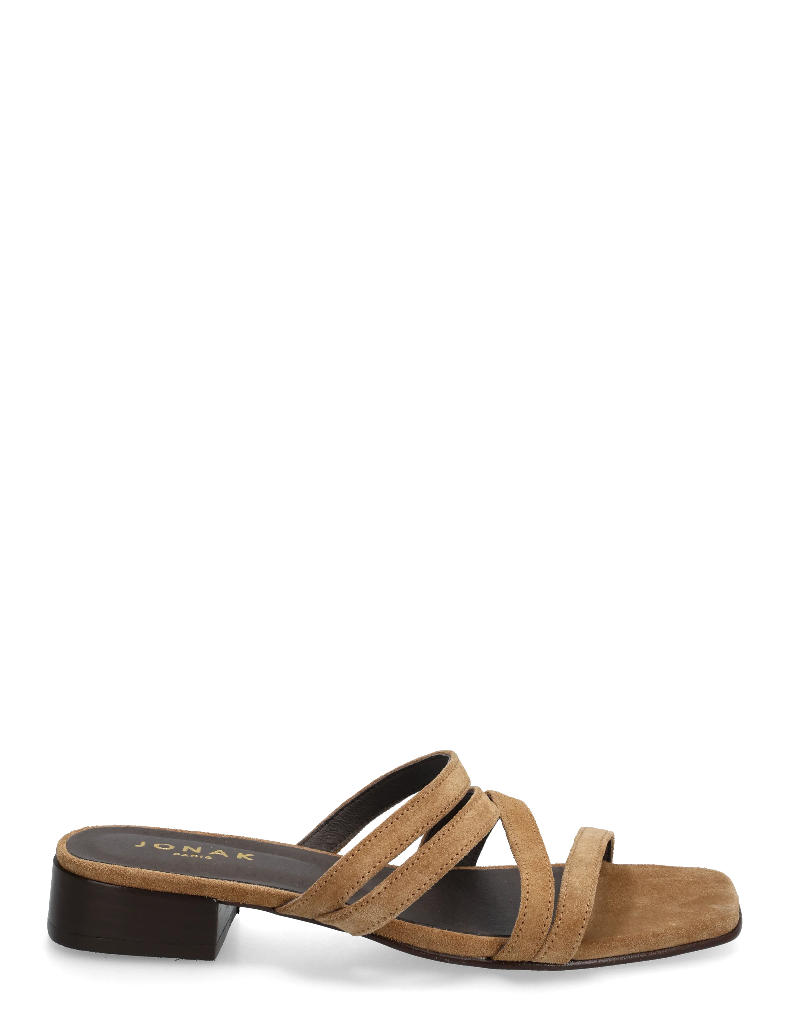 Jonak Paris - 225-ALPILLES CROUTE - flache sandalen - cognac - 1
