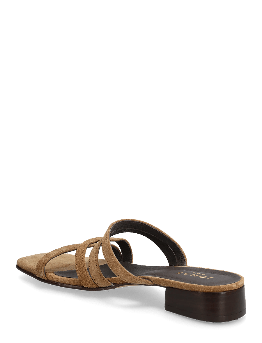 Jonak Paris - 225-ALPILLES CROUTE - madalad sandaalid - cognac - 2