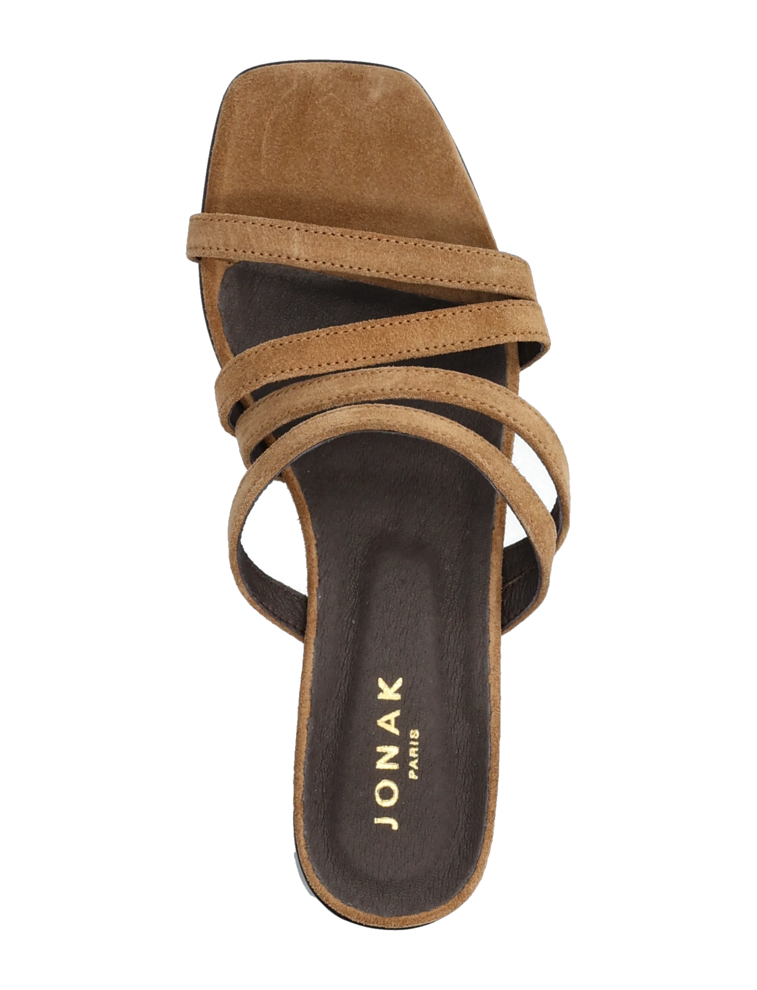 Jonak Paris - 225-ALPILLES CROUTE - flache sandalen - cognac - 3