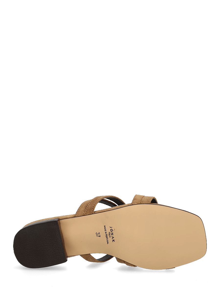 Jonak Paris - 225-ALPILLES CROUTE - madalad sandaalid - cognac - 4