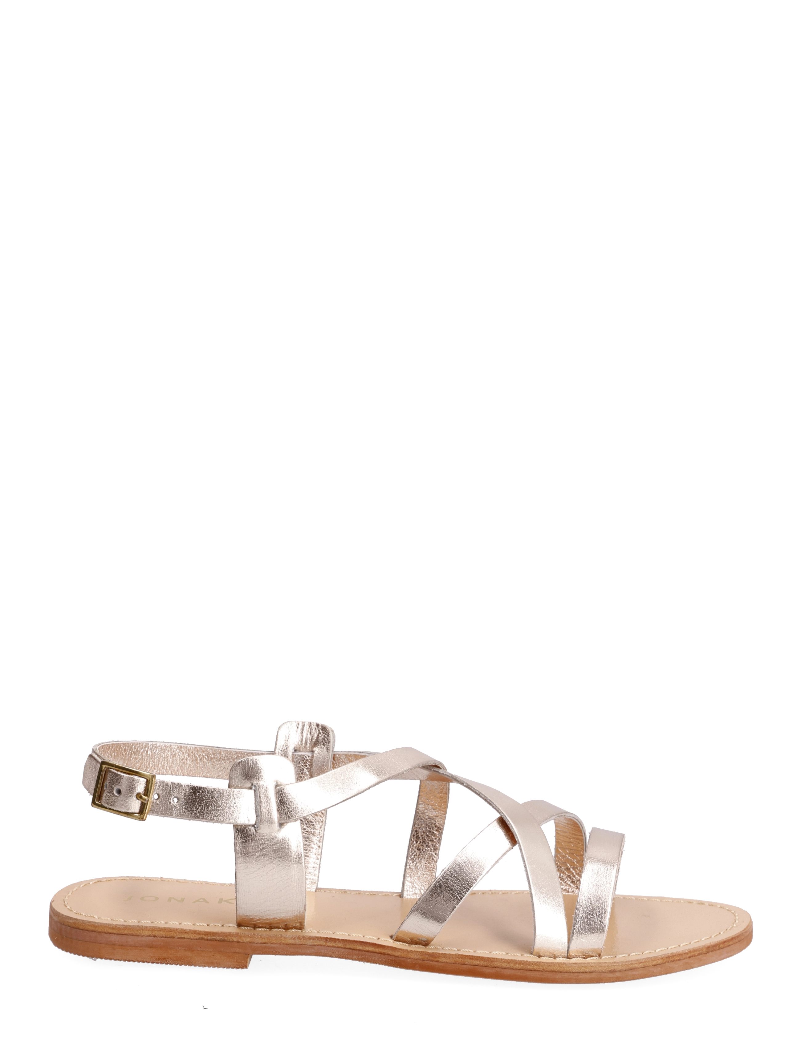 Jonak Paris - 498-WISCHIA CUIR METALLISE - platine - 1