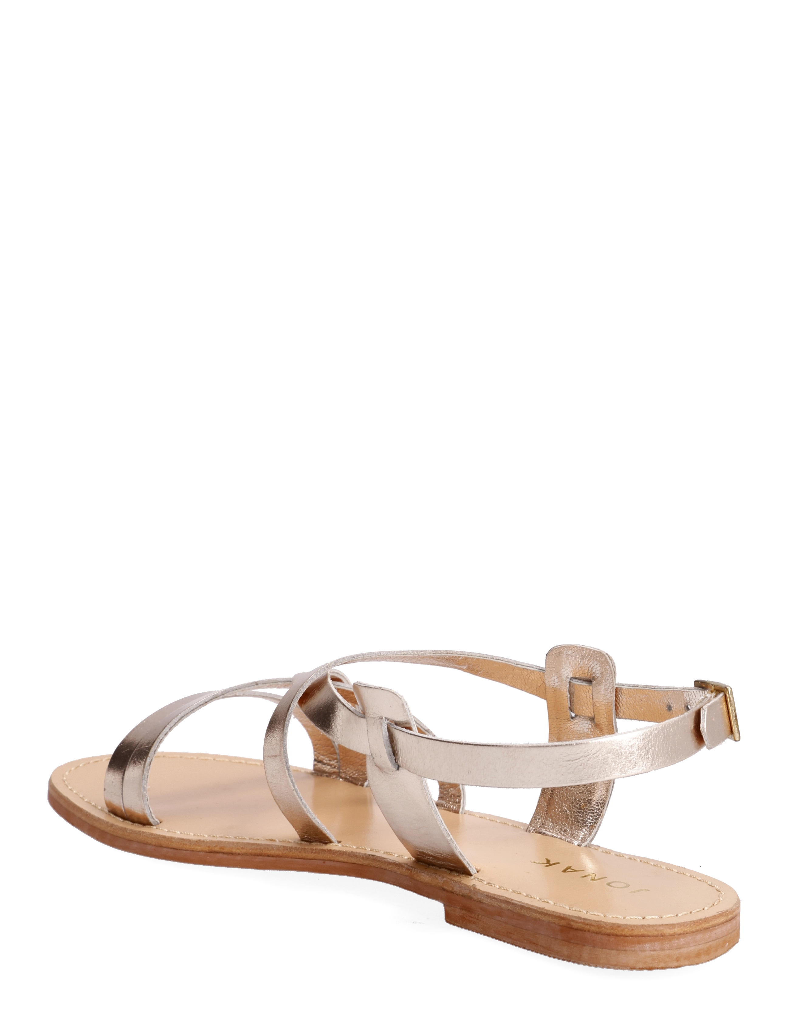 Jonak Paris - 498-WISCHIA CUIR METALLISE - platine - 2