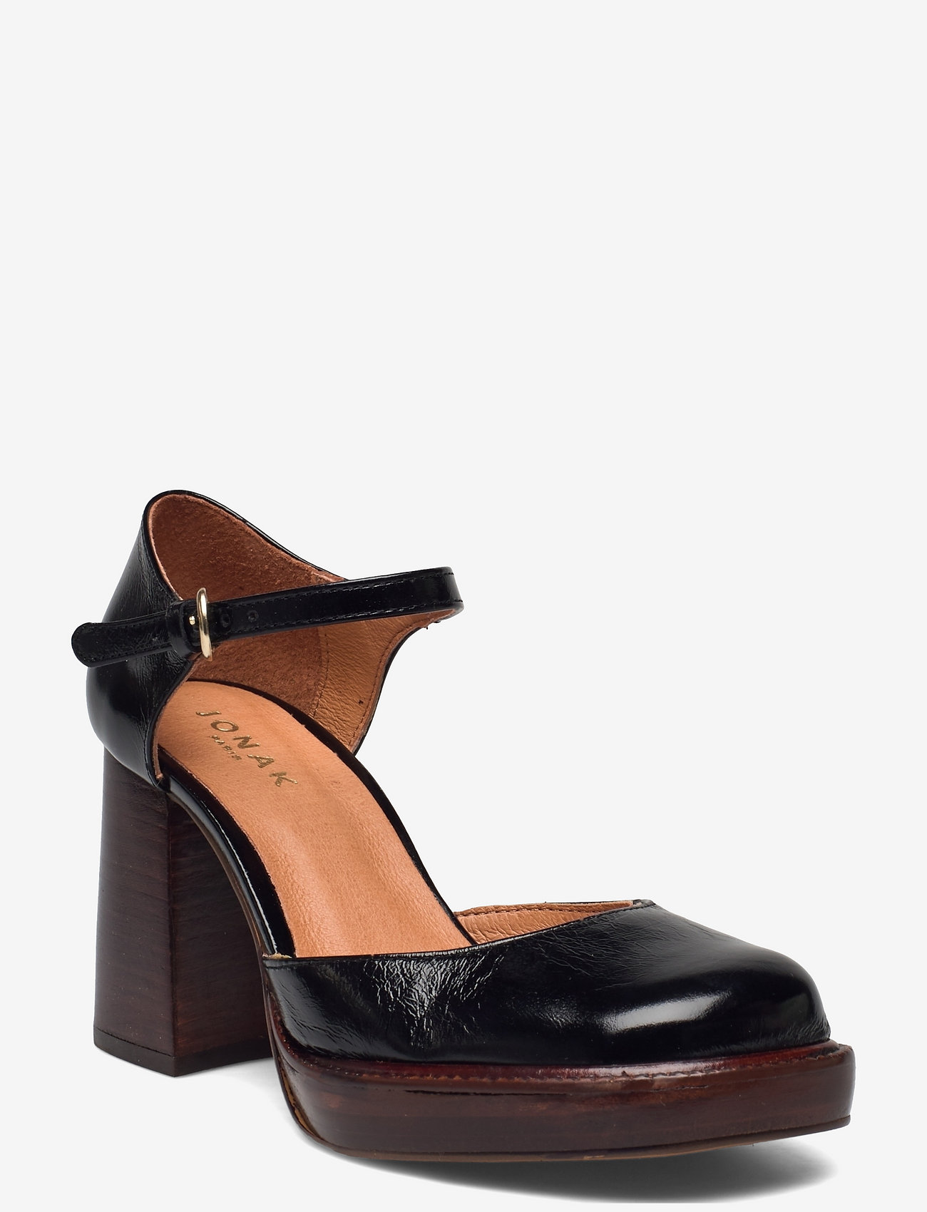 Jonak Paris - 429-BUCKET CUIR VIEILLI - black - 0