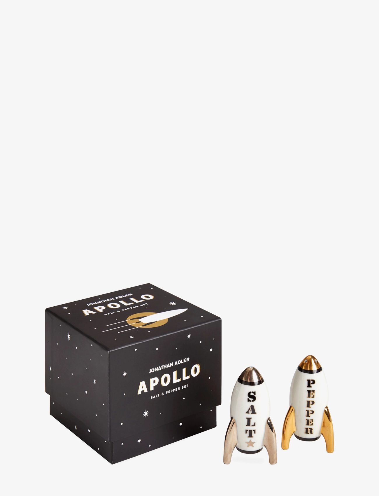 Jonathan Adler - Apollo S&P - salt & peberkværne - black/white - 1