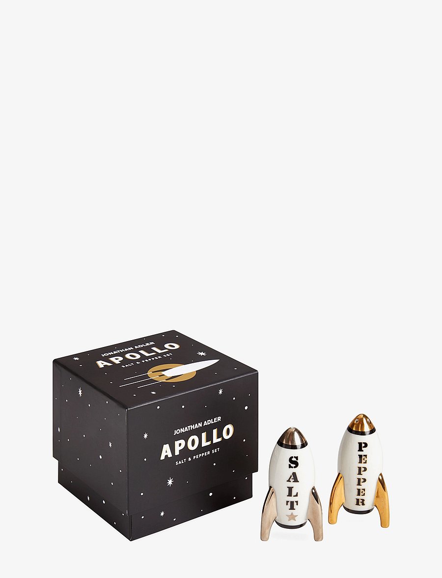 Jonathan Adler - Apollo S&P - salz- & pfefferstreuer - black/white - 1
