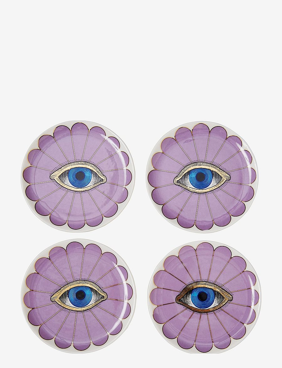 Jonathan Adler - Fleur Coasters - valentinstaggeschenke - purple - 1