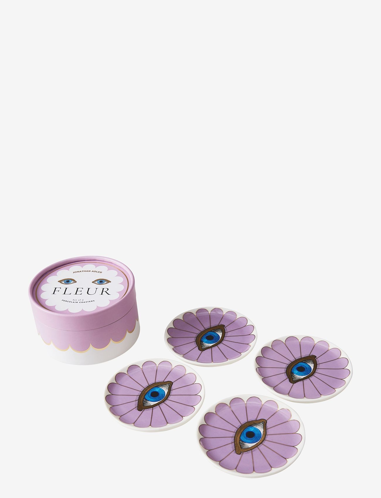Jonathan Adler - Fleur Coasters - osta hinnan perusteella - purple - 2