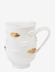 Gilded Gala Mug - WHITE AND GOLD