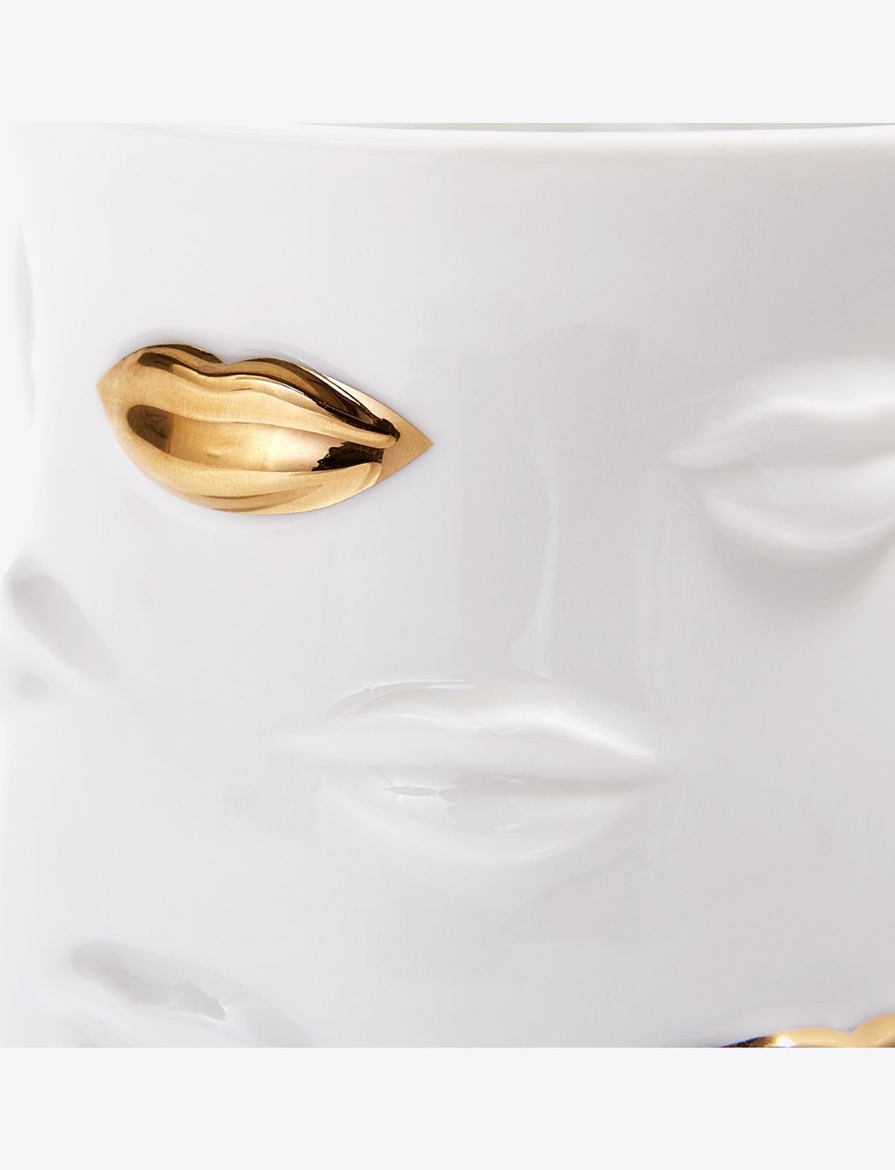 Jonathan Adler - Gilded Gala Mug - shop etter pris - white and gold - 1