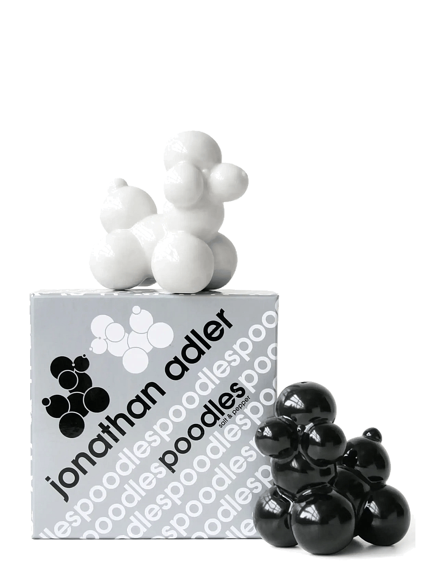 Jonathan Adler - Poodle S&P - figuren & skulpturen - black/white - 2