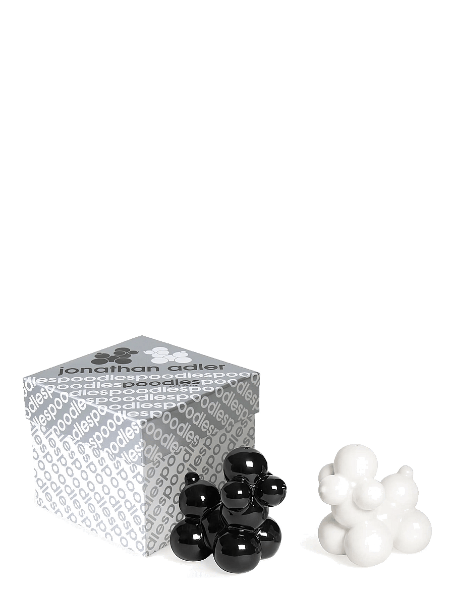 Jonathan Adler - Poodle S&P - figuren & skulpturen - black/white - 3