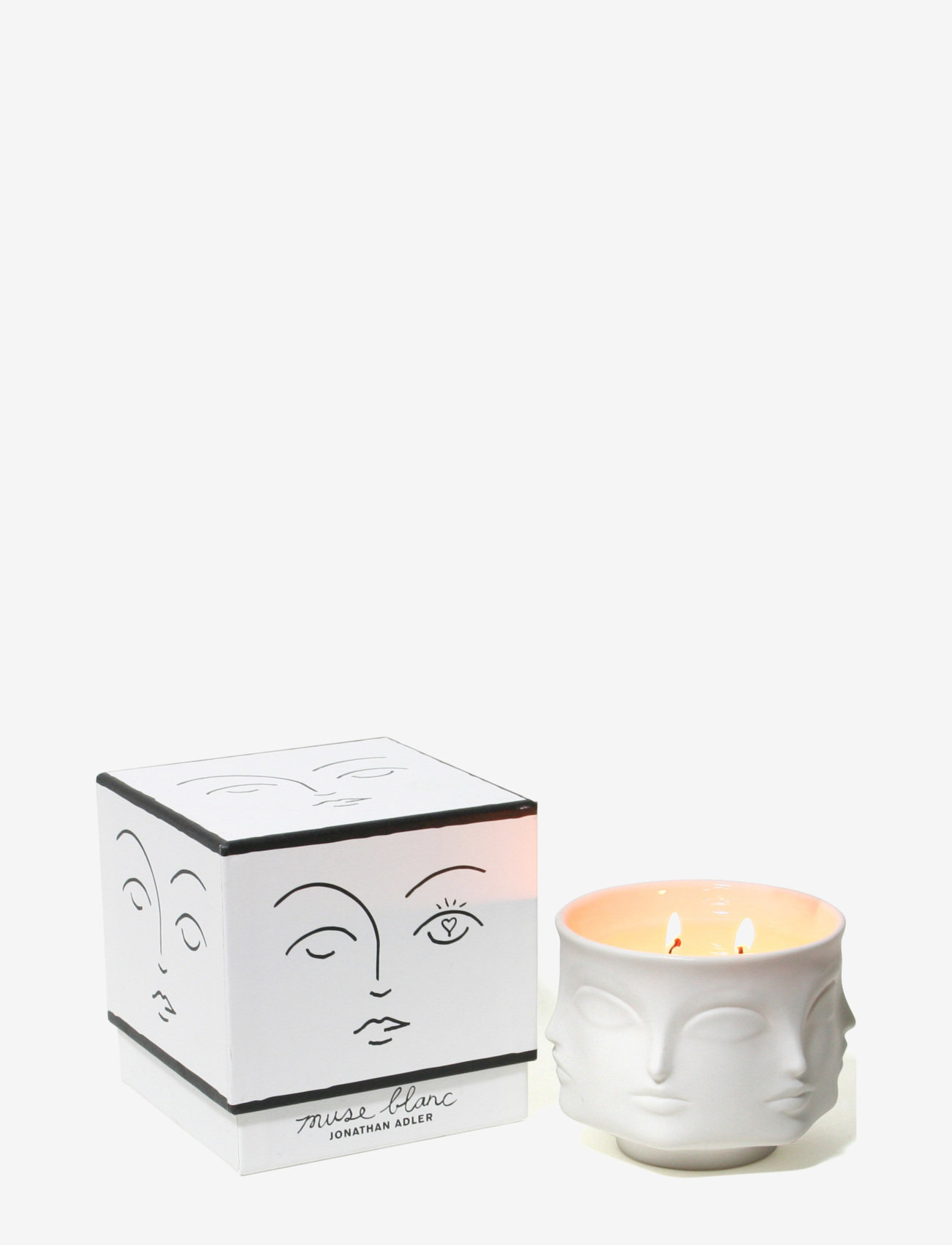 Jonathan Adler - Muse Blanc Candle - over 500 kr - white - 0