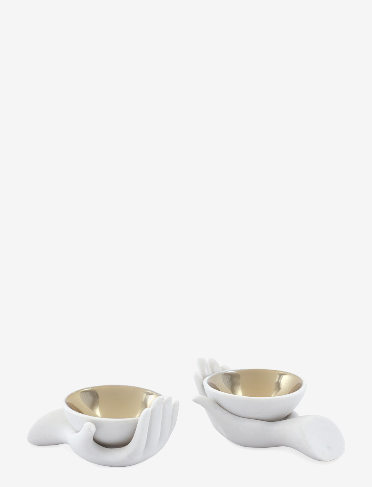 Jonathan Adler Eve salt & peppar - Boozt test - WHITE/GOLD / gold