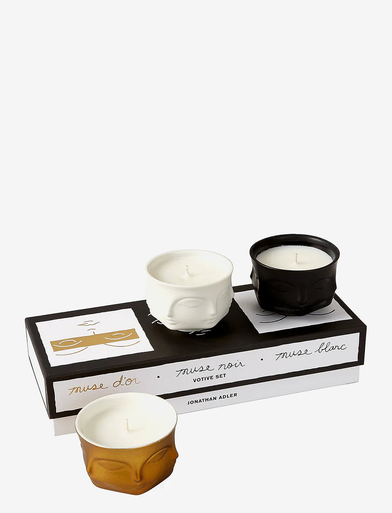 Jonathan Adler - Muse votive candles - köp efter pris - white - 1