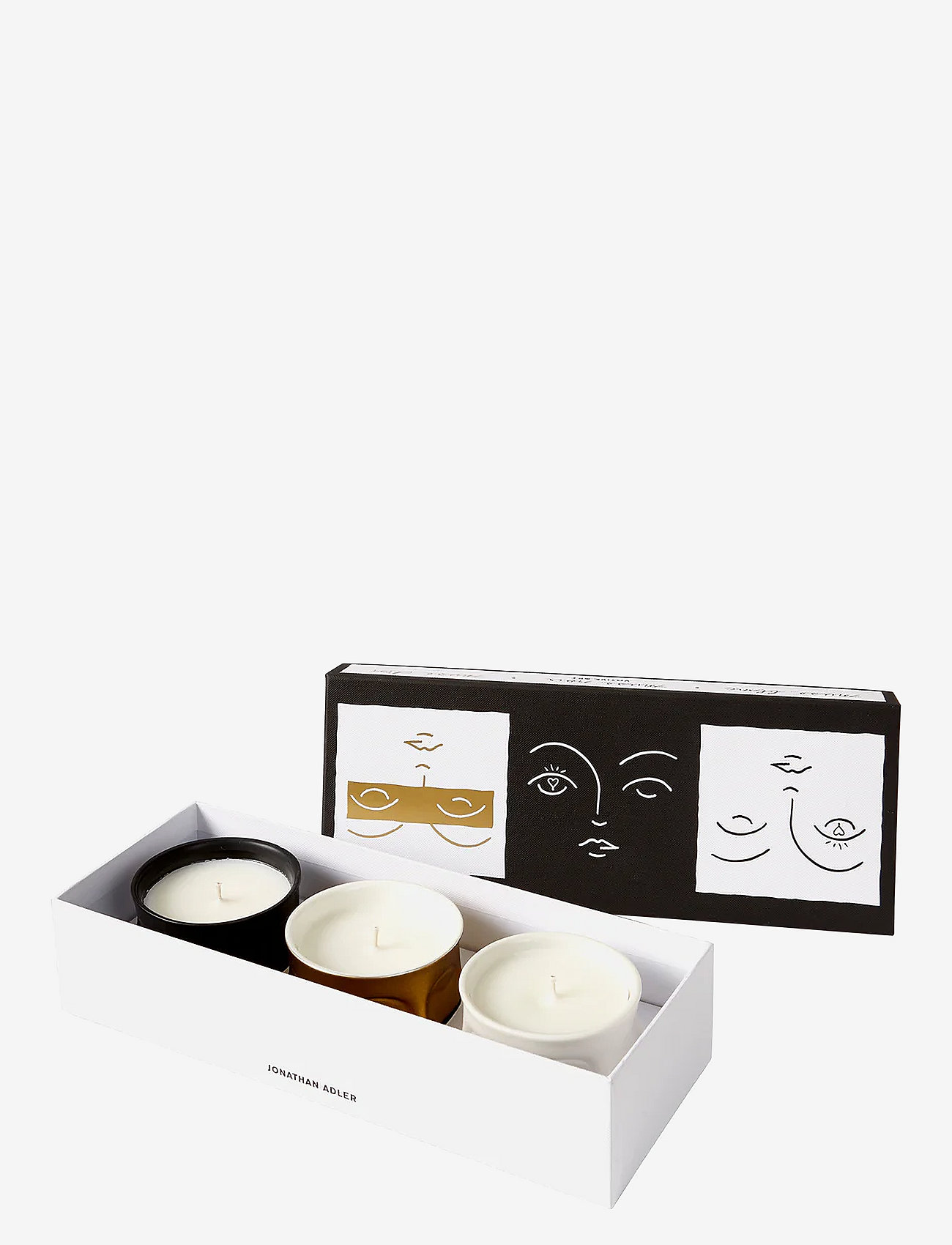 Jonathan Adler - Muse votive candles - köp efter pris - white - 3
