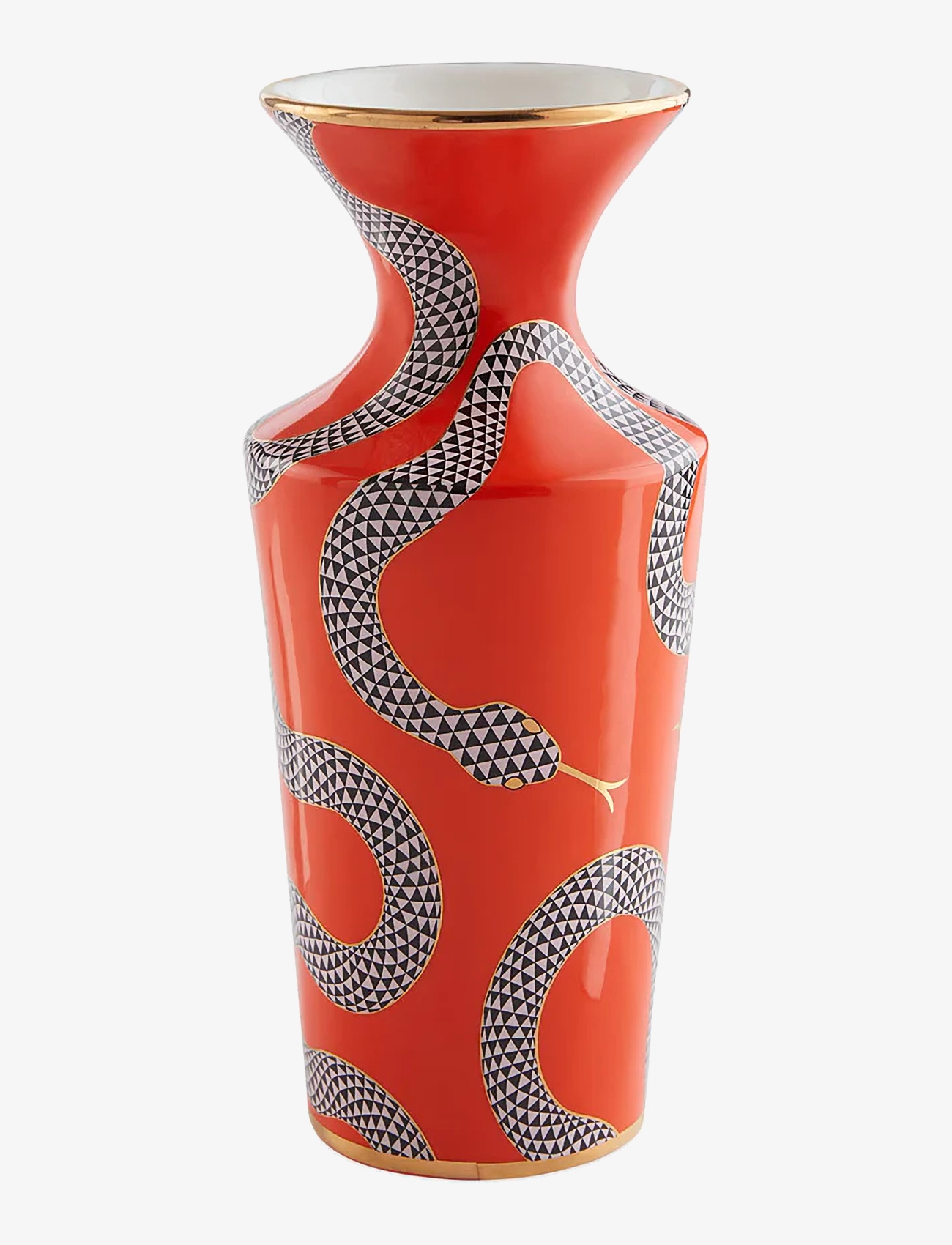 Jonathan Adler Eden Cuff Vase, Stor vase, Orange, Str: H30.5CM
