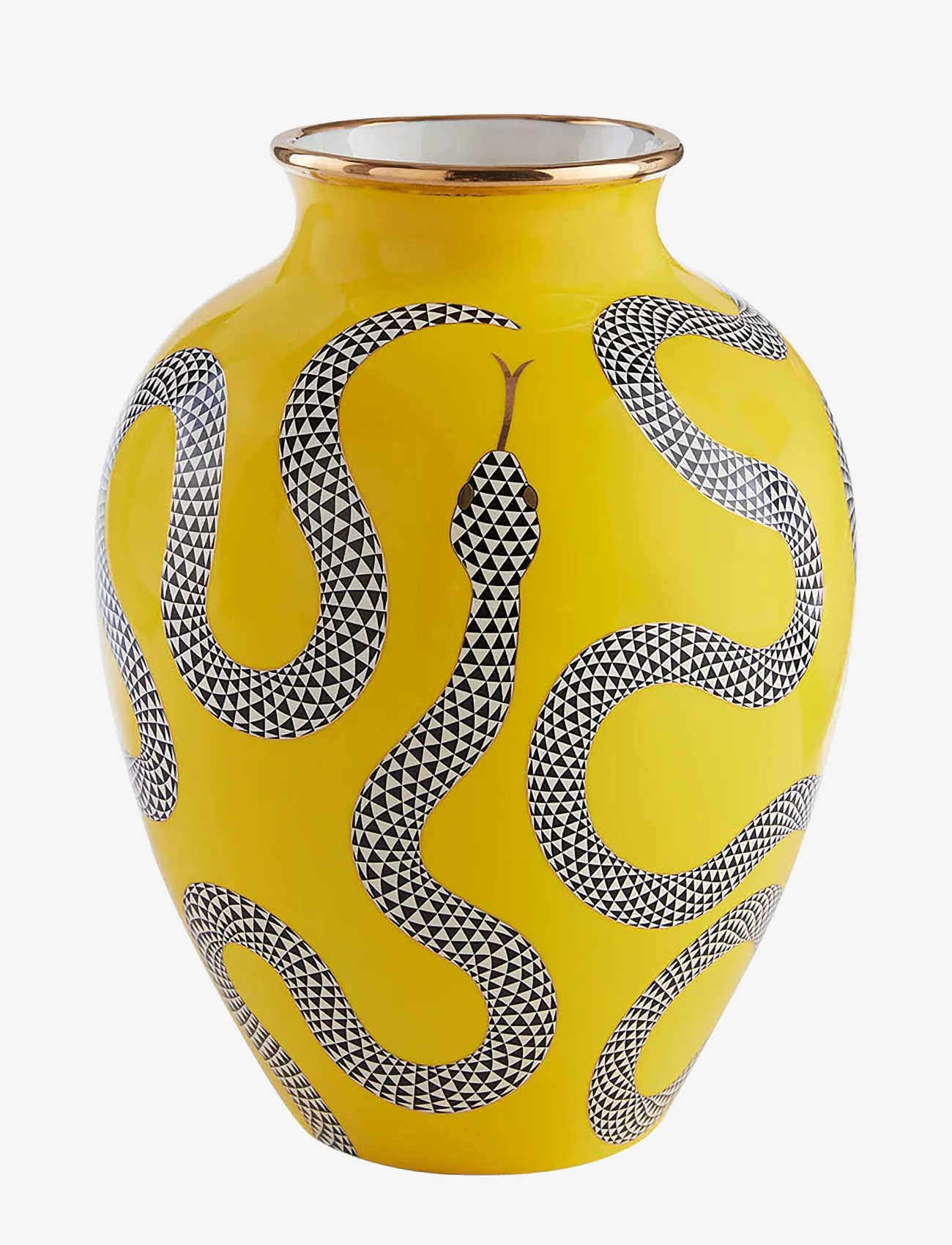 Jonathan Adler Eden Urn Vase, Vases, Gul, Str: H:26.67CM