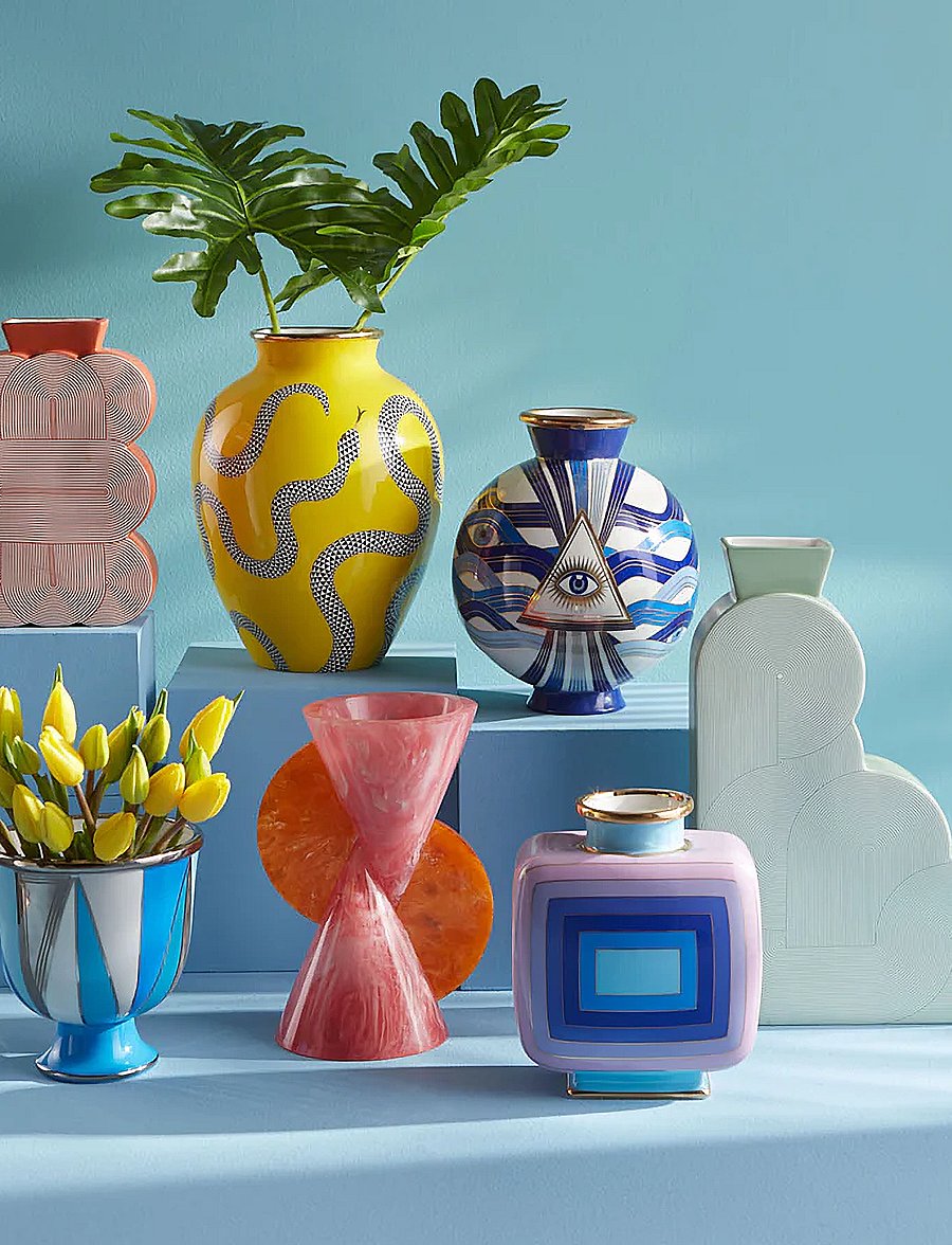 Jonathan Adler - Eden urn vase - nach preis einkaufen - yellow - 5