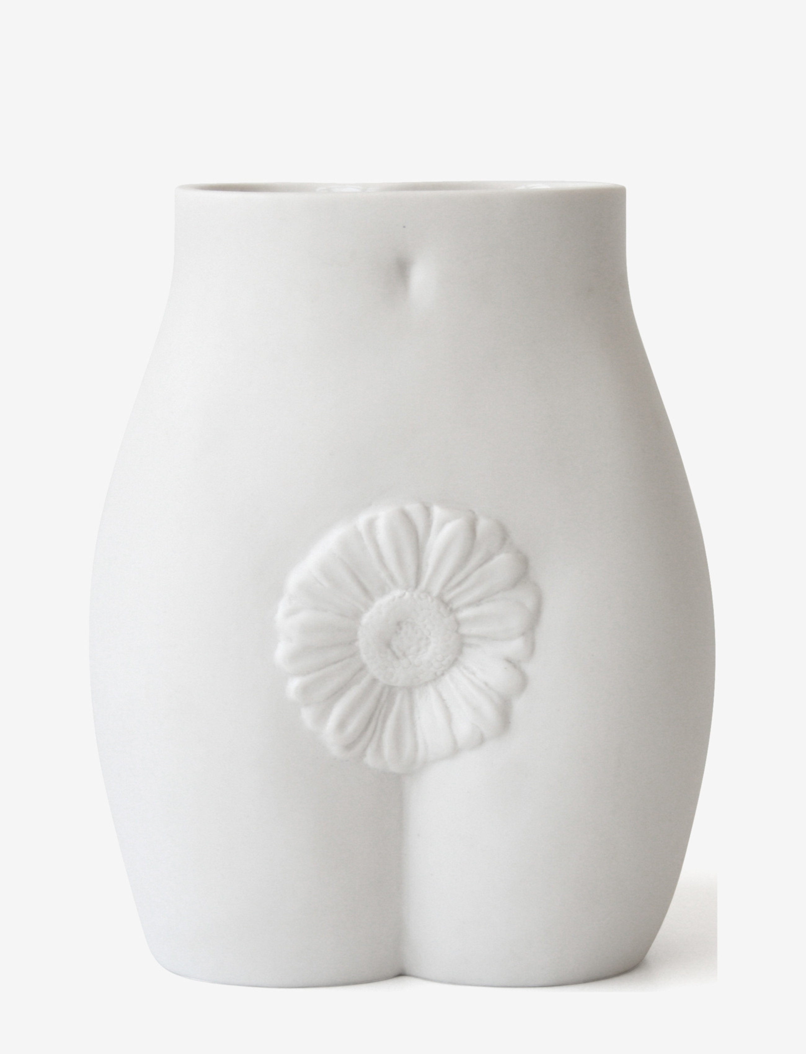 Jonathan Adler Muse Edie Vase, Vases, Hvid, Str: ONE SIZE