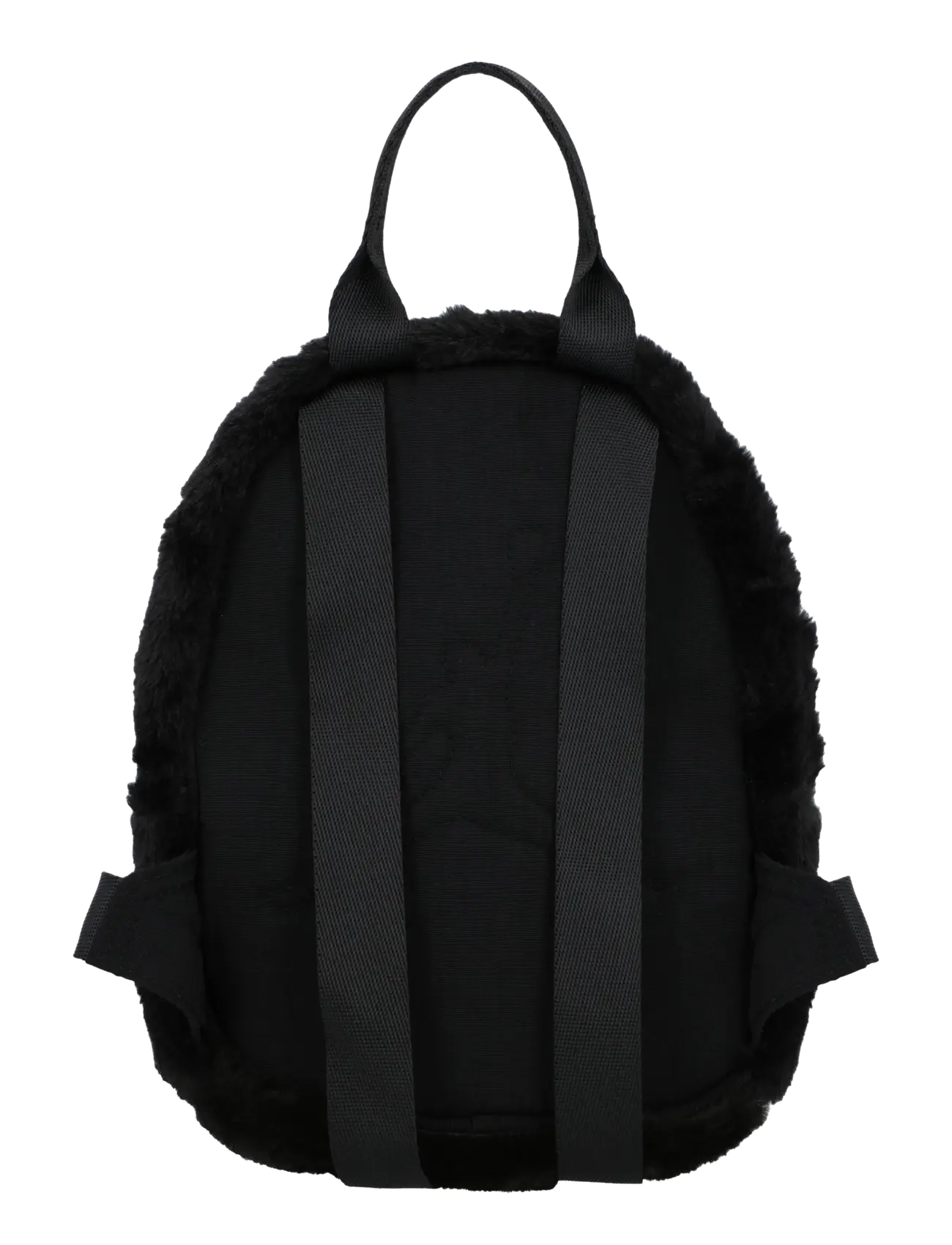 Jordan - Faux Fur Mini Backpack - black - 2