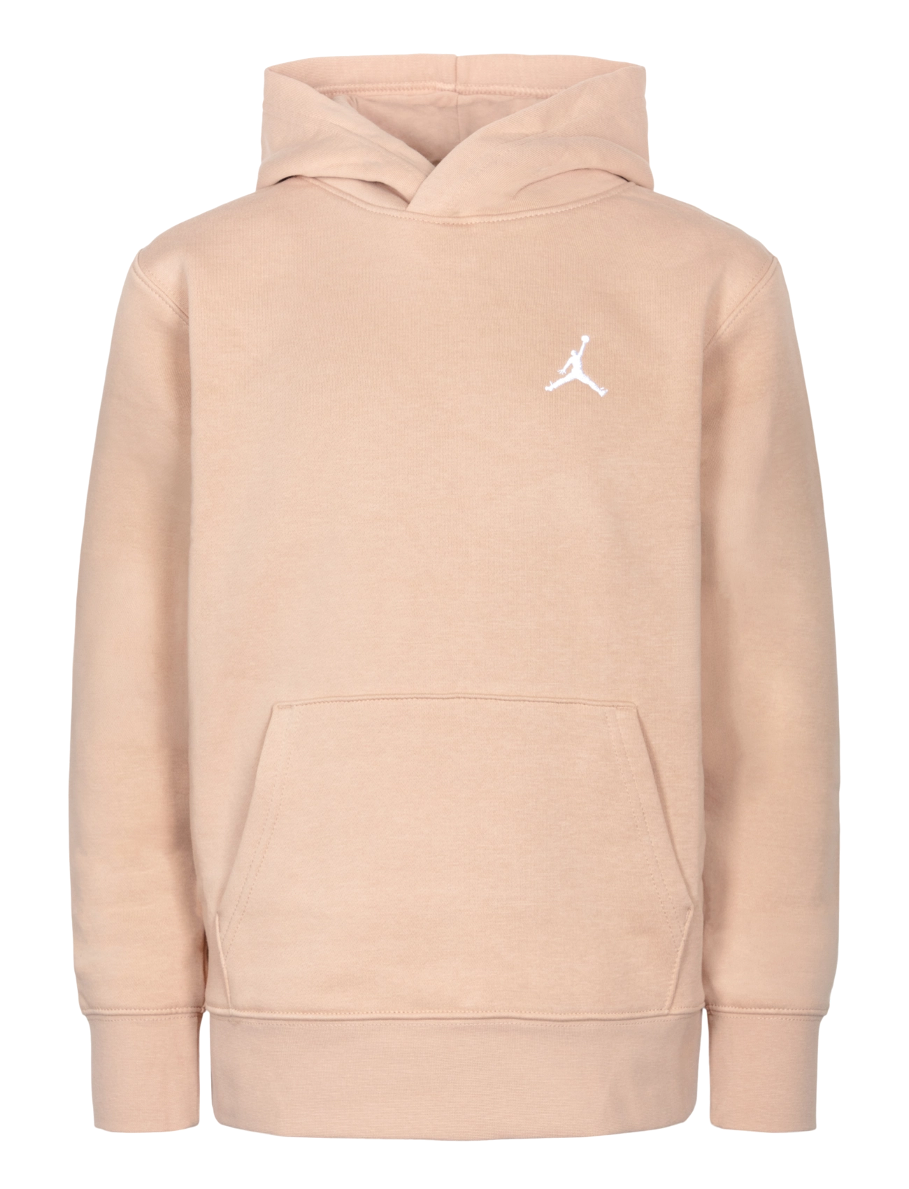 Jordan Brooklyn Fleece Hoodie, Fleece Hættetrøje, Beige, Str: 128/137