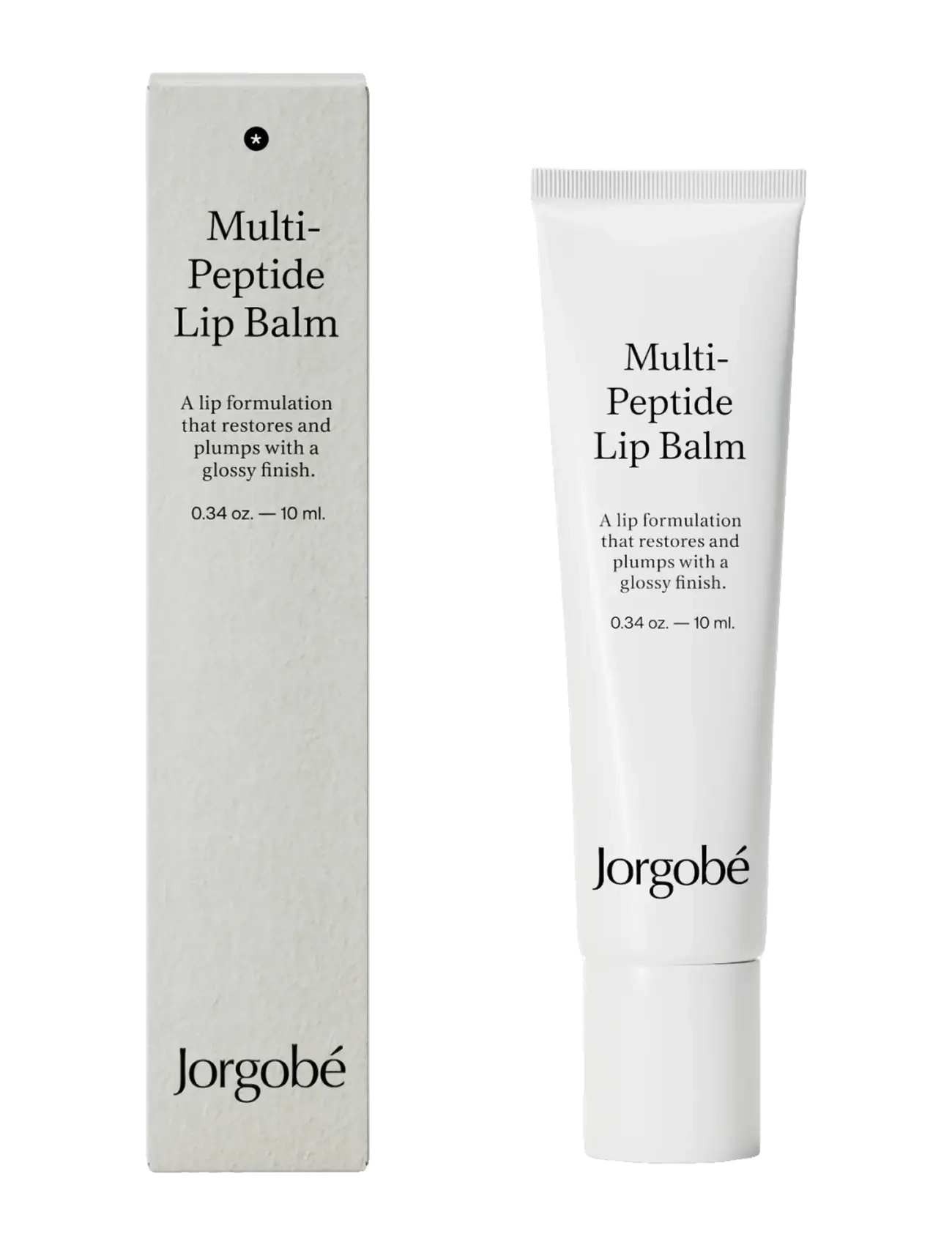 Jorgobé - Multi-Peptide Lip Balm - läppbalsam - clear - 2