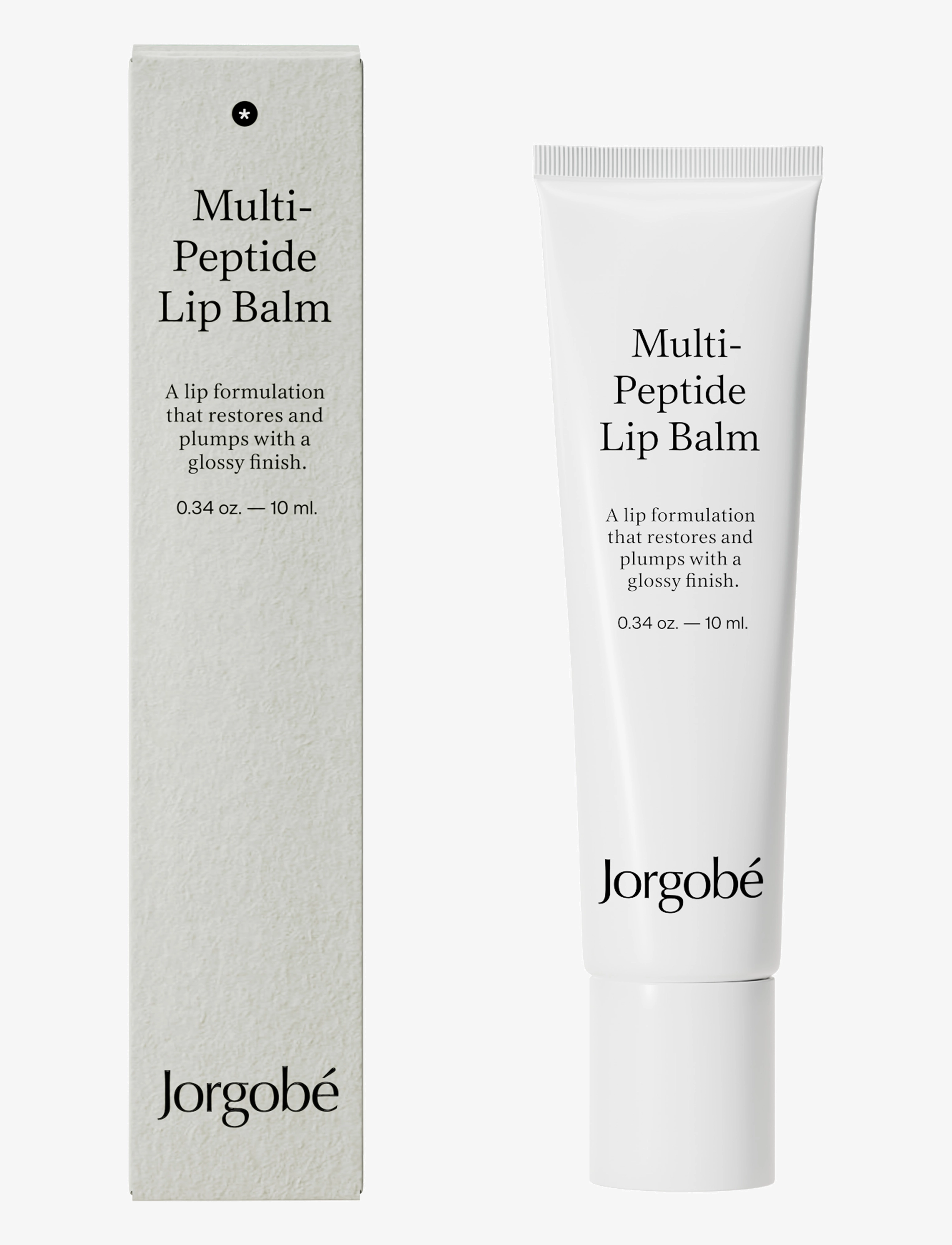 Jorgobé - Multi-Peptide Lip Balm - læbepomade - clear - 1