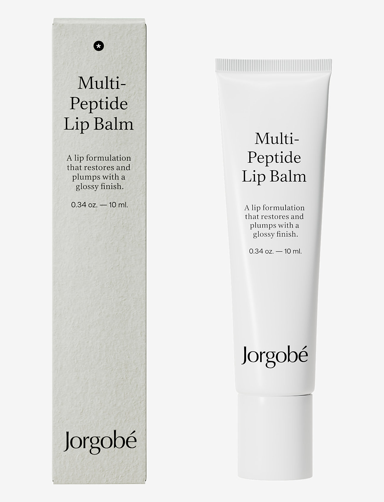 Jorgobé - Multi-Peptide Lip Balm - läppbalsam - clear - 1