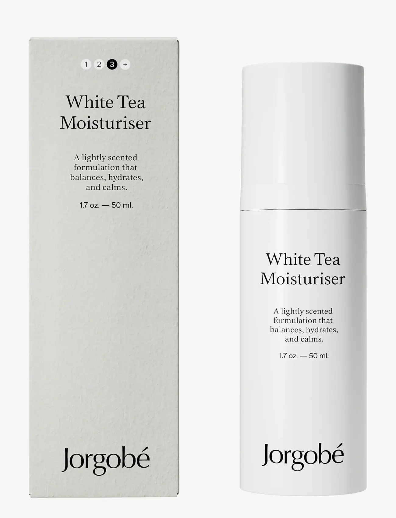 Jorgobé - White Tea Moisturiser 50 ml - dagcremer - no color - 1