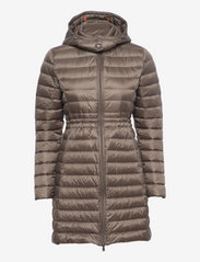JOTT - Vero ML capuche long basique - winter jackets - taupe - 0