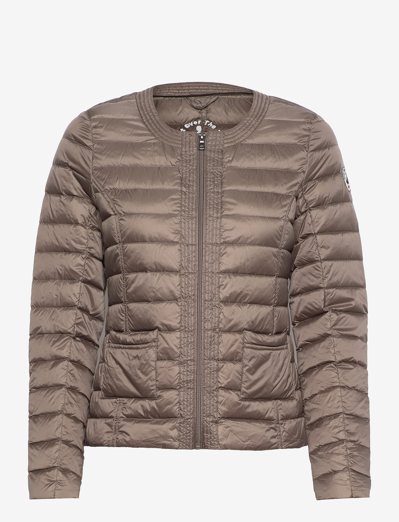 JOTT - Douda ML col O basique - winter jackets - taupe - 0