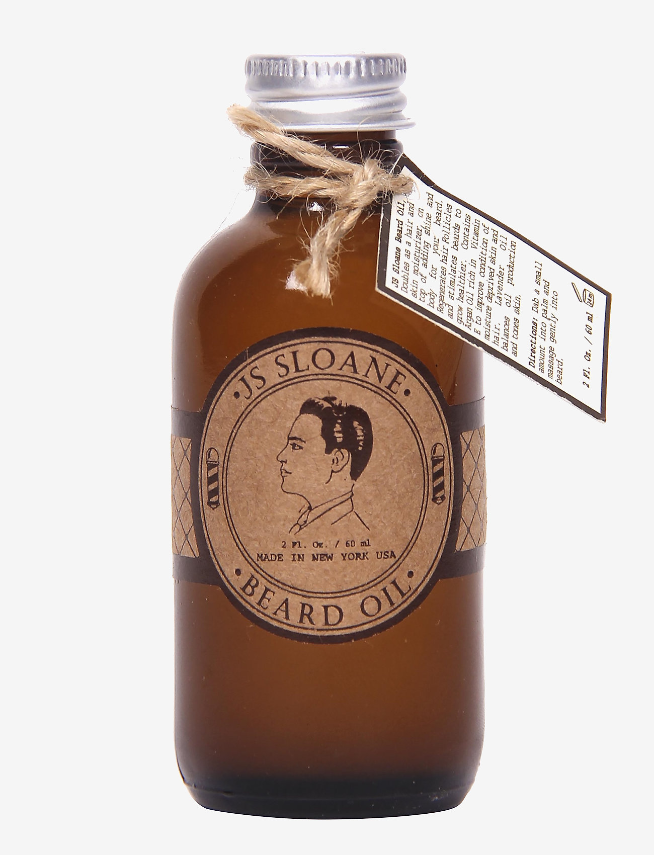 JS Sloane - Beard Oil - skäggolja - clear - 1