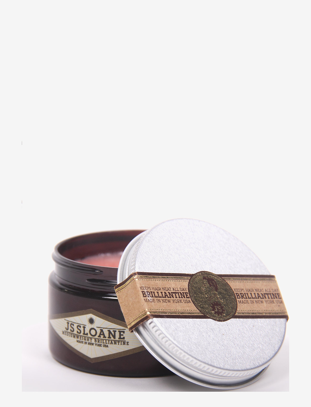 JS Sloane - Mediumweight Brilliantine - pomade - - - 0