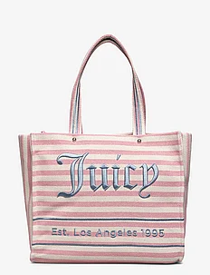 IRIS BEACH BAG - STRIPED VERSION LARGE SHOPPING, Juicy Couture
