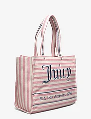 Juicy Couture - IRIS BEACH BAG - STRIPED VERSION LARGE SHOPPING - tote bags - pink - 2