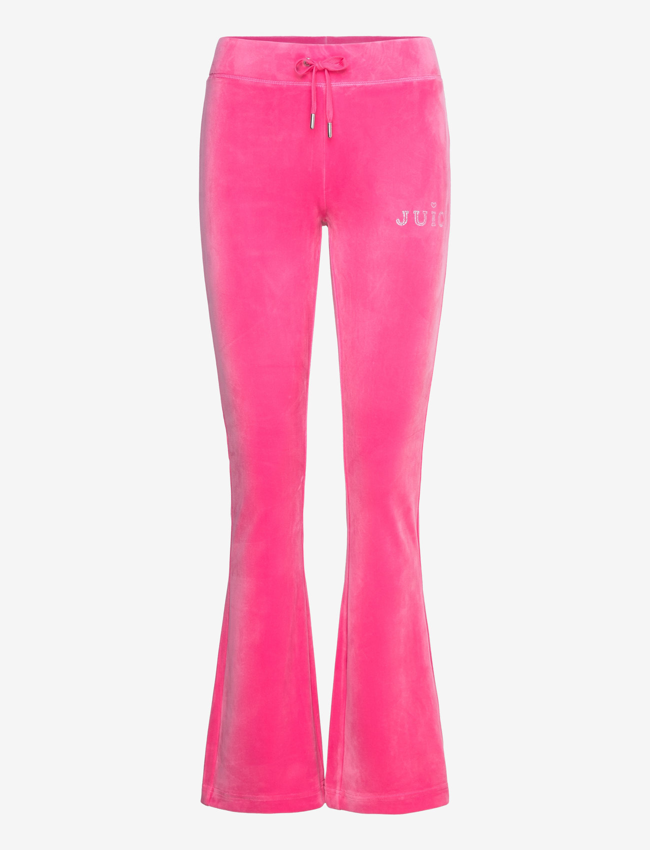 Juicy Couture Lisa Regal Velour Straight Leg Track Pant – joggers