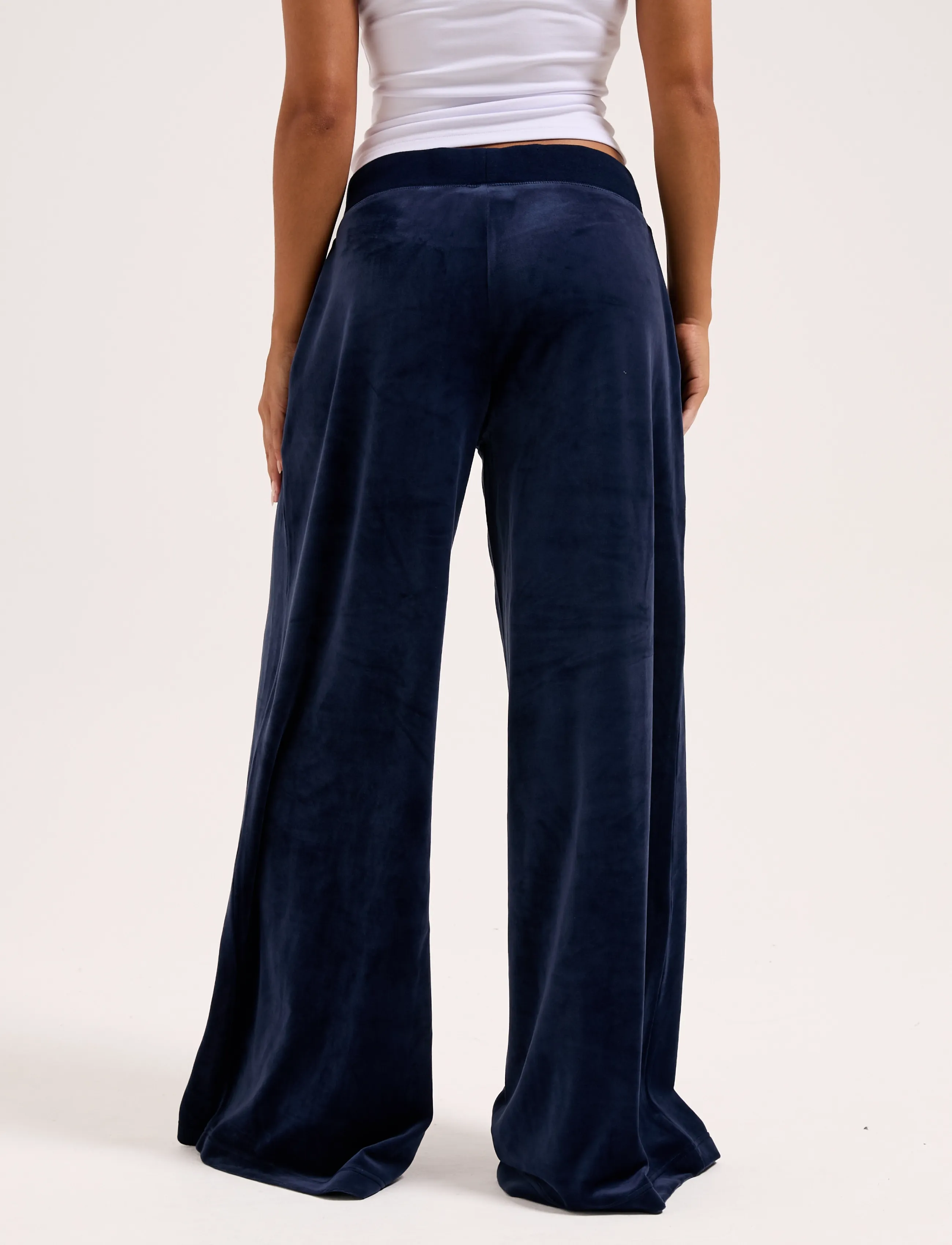 Juicy Couture - YUKA WIDE LEG MID RISE - hverdags stil - night sky - 2