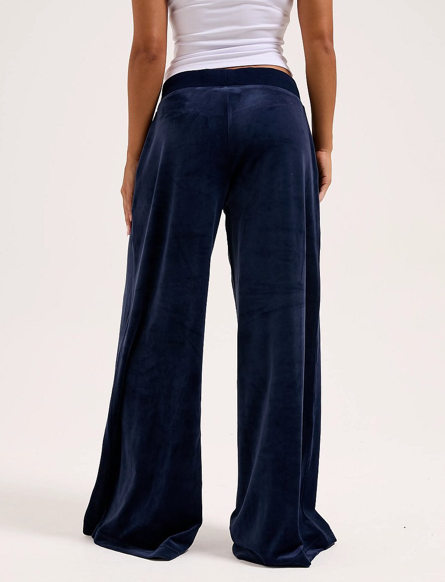 Juicy Couture - YUKA WIDE LEG MID RISE - hverdags stil - night sky - 2